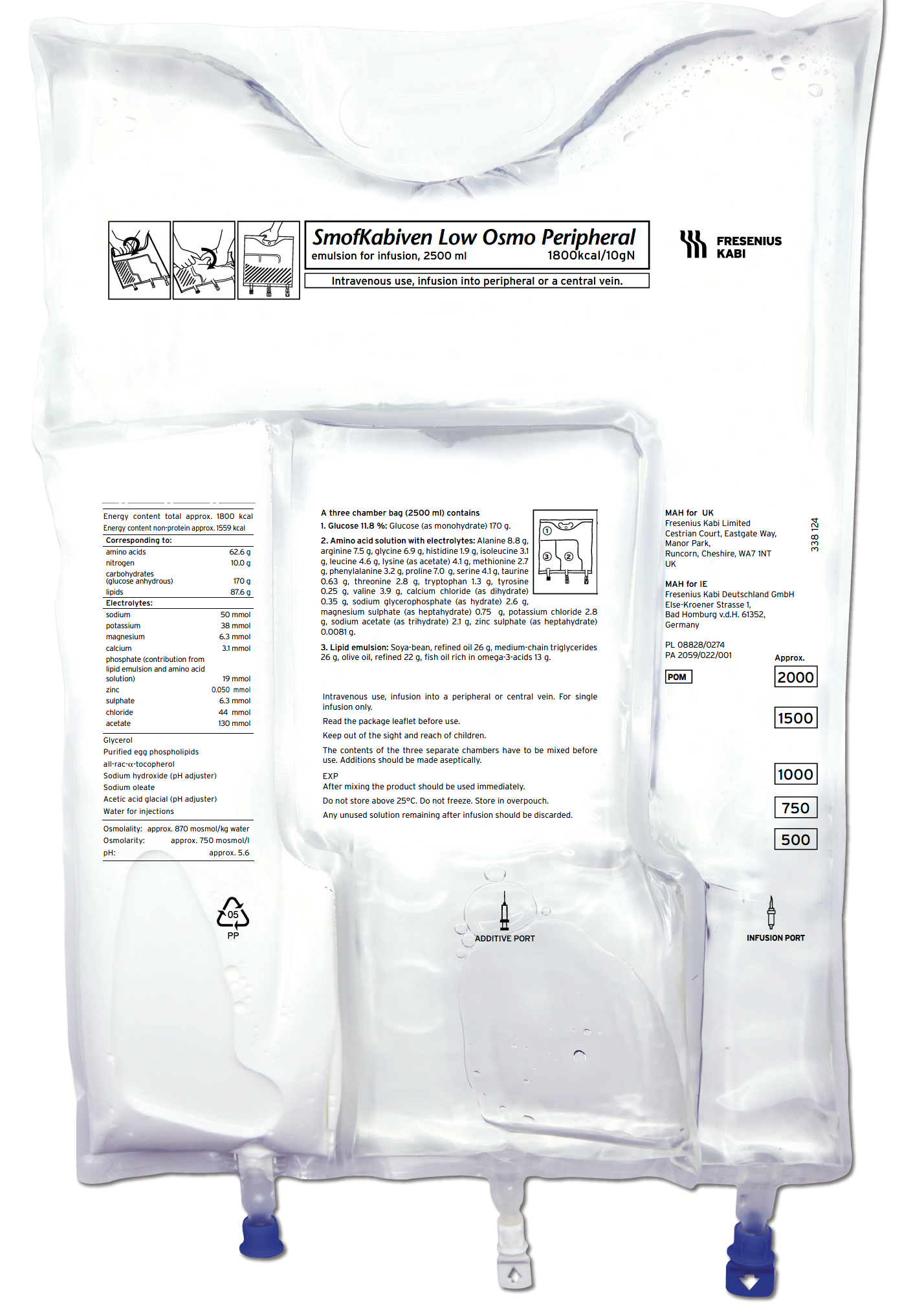 SmofKabiven® Low Osmo Peripheral